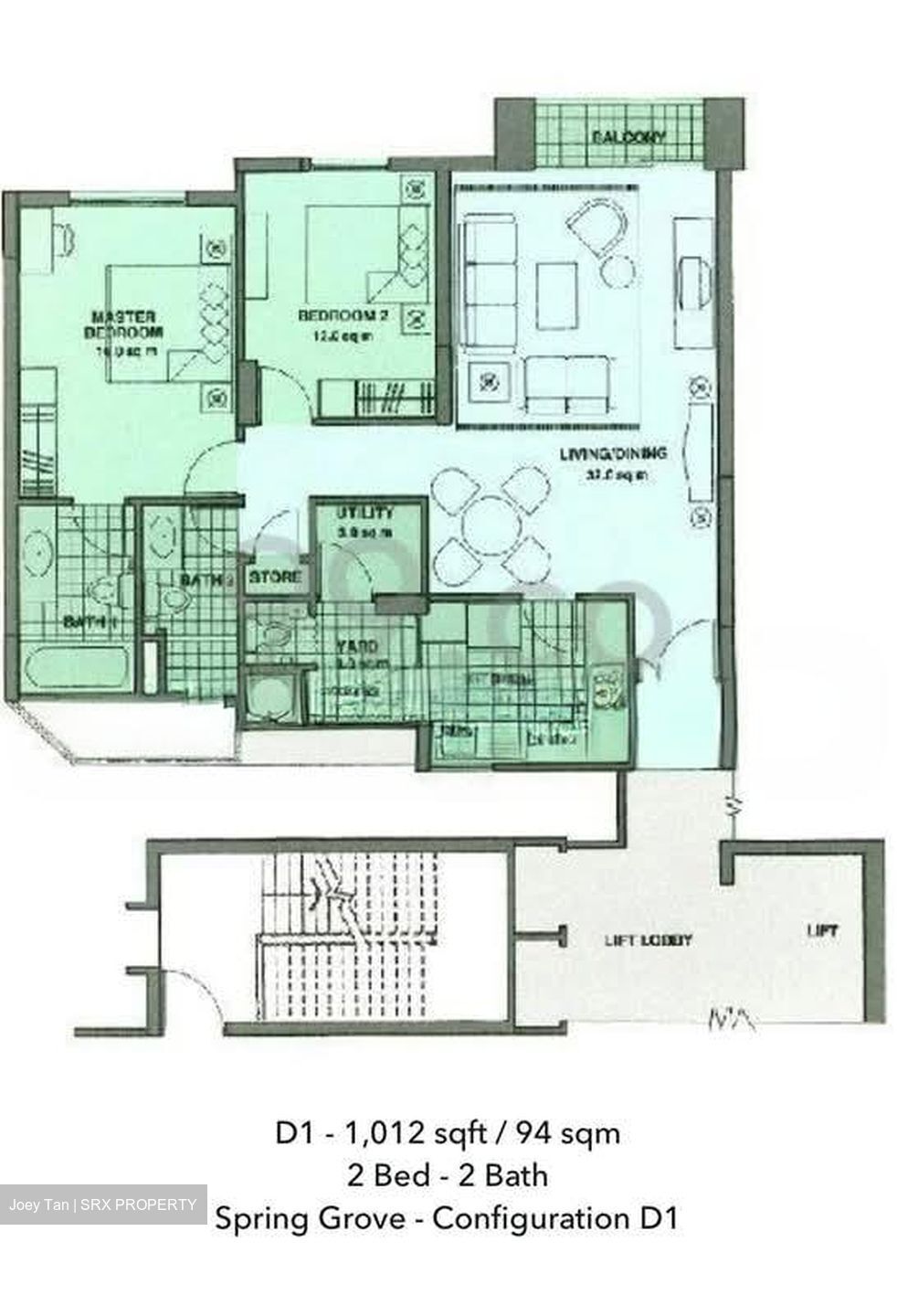 Spring Grove (D10), Condominium #582879131